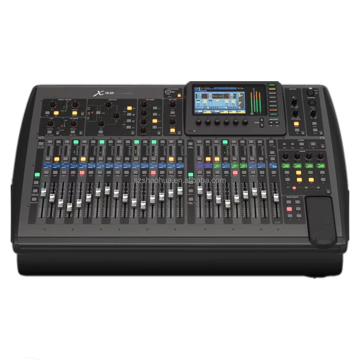 X32 digital mixer 40 Input 25 Bus Digital Mixing Console with 32 Programmable Preamps 25 Motorized Faders 32 Channels Mixers