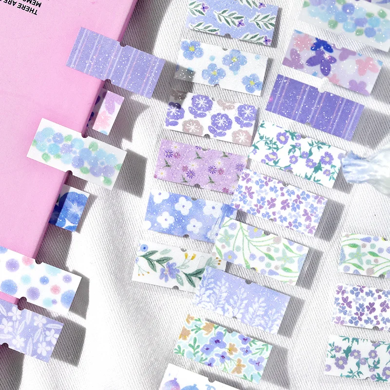 8 bungkus/lot seri manuskrip Shanye pita kertas dekoratif retro cantik yang lucu