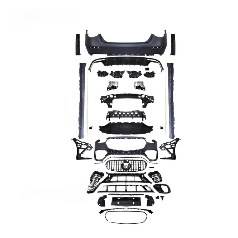 Unique Tuning W223 S63 Auto Parts Conversation Body Kit for S-Class W223 2022+ Car Modify S63 Style Exterior Package 6