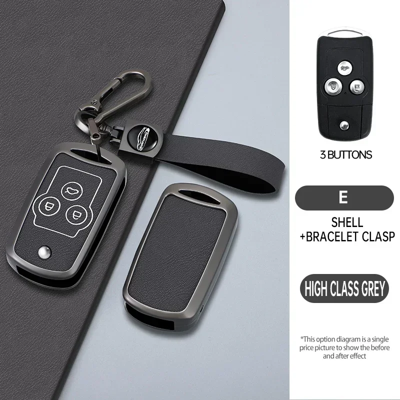 Car Flip Key Case Cover Shell For Honda Civic Fit Accord CRV HRV Jazz Odyssey For Acura TL TSX ZDX RSX CRZ 2 3 Buttons