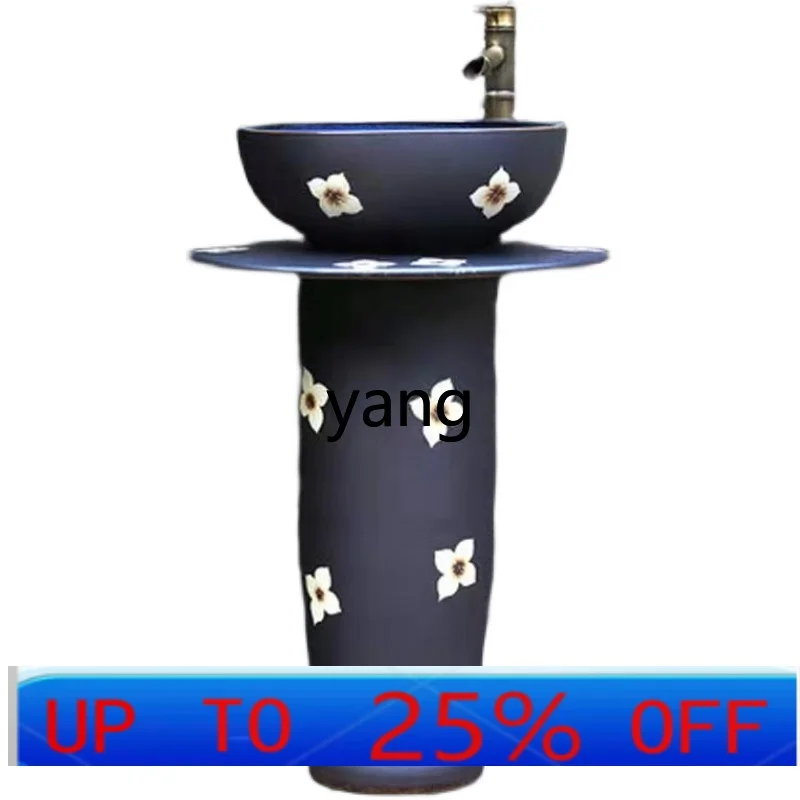 

LTT ceramic washbasin integrated Chinese basin antique household