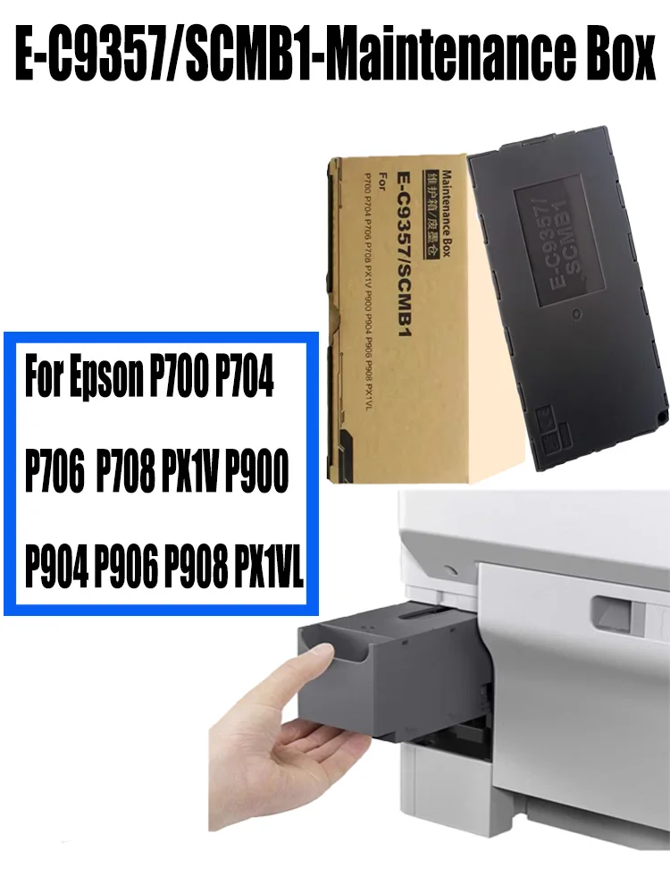 C9357 SCMB1 Maintenance Cartridge Tank For Epson SC-P700 P704 P706 P708 PX1V P900 P904 P906 P908 PX1VL Printer Maintenance Box
