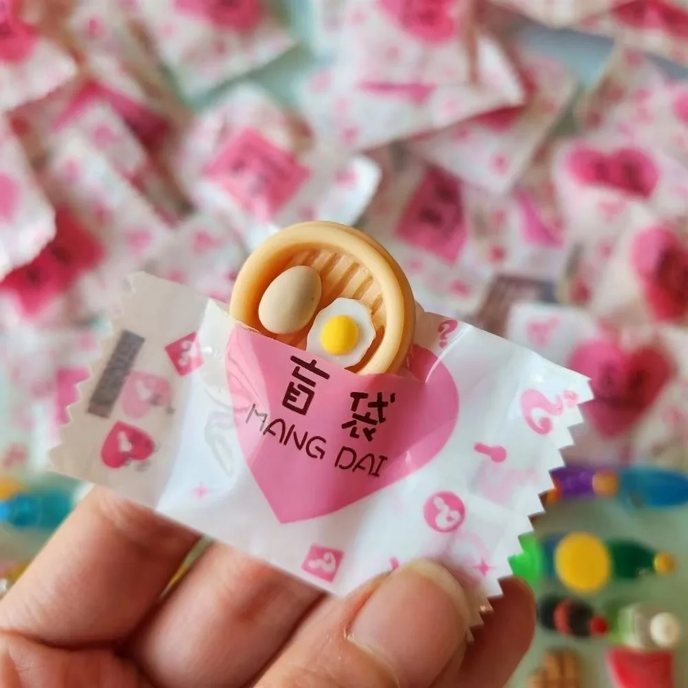 @-Mini Resin Simulation Food And Beverage Mini Blind Box Model Kitchen Accessories Sculpture Creative Party Blind Bag Toy Gift//