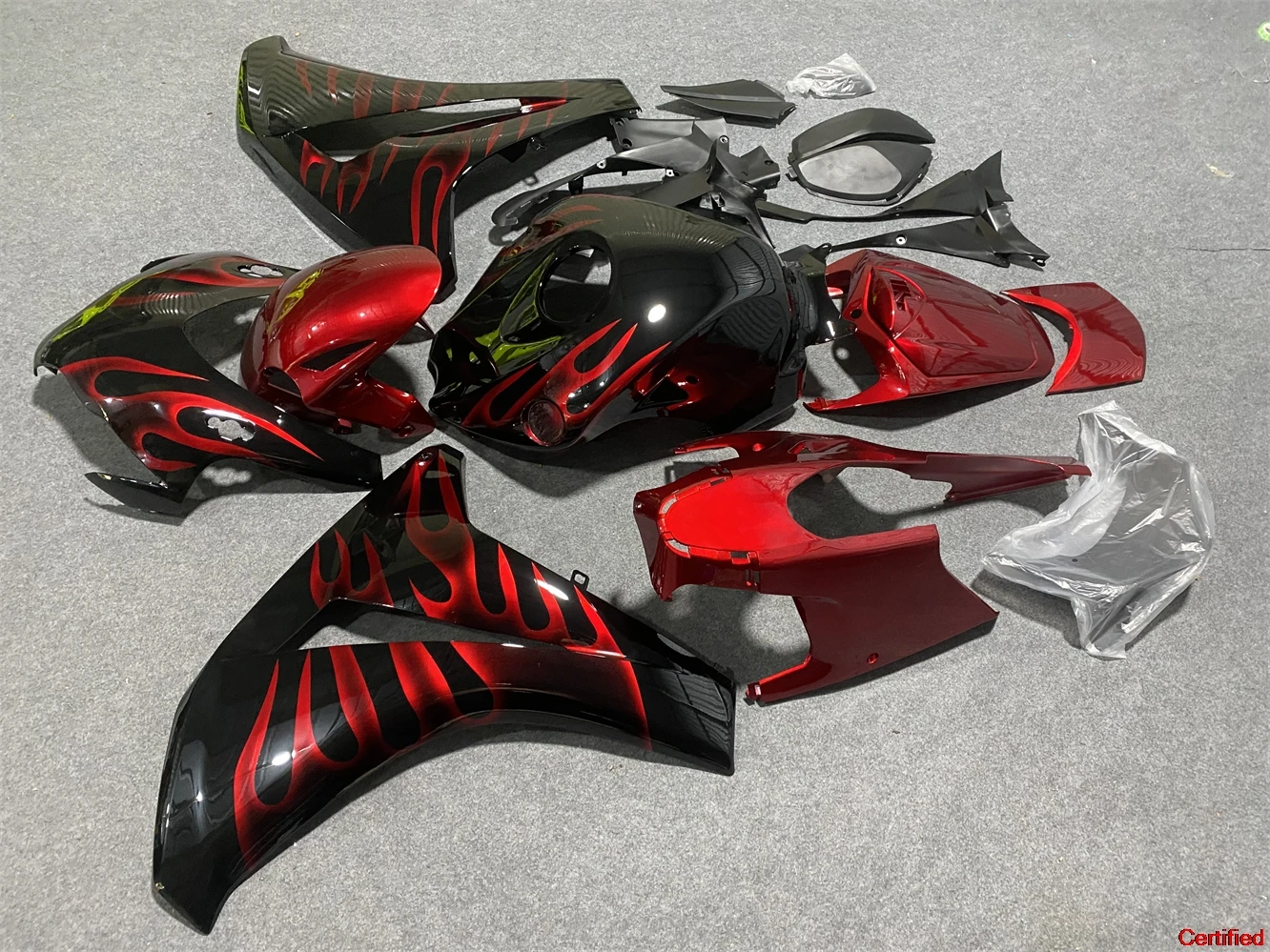 

Обтекатель для CBR 1000RR 1000 RR 08 09 10 11 CBR1000 RR CBR1000RR 2008 2009 2010 2011 Обтекатель кузова Красное пламя