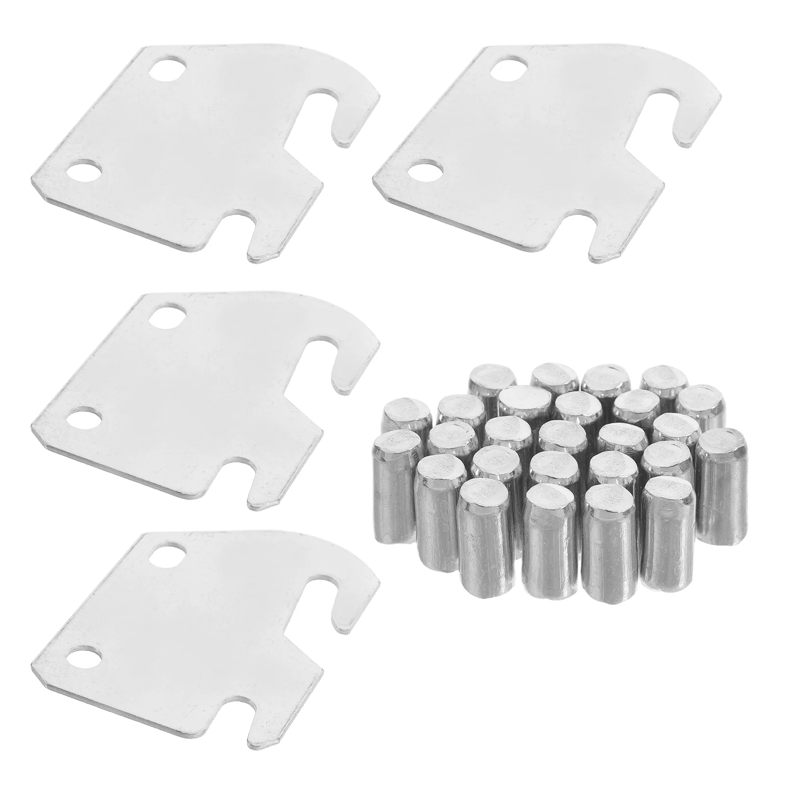 

1 Set Heavy Duty Hidden Hinge Replacement Parts Universal Plate For Headboard Footboard Repair Sturdy Iron Bracket Rail