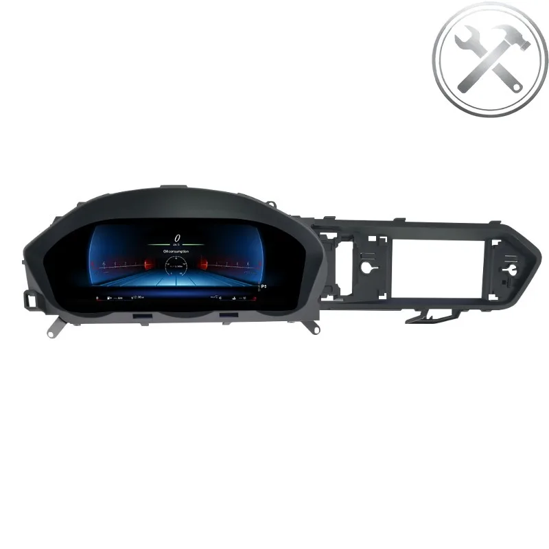 

MEKEDE 12.3inch LINUX System Multilingual Wireless Car‑play HD LCD Digital Dashboard Speedometer Auto Parts for C Class W204 N