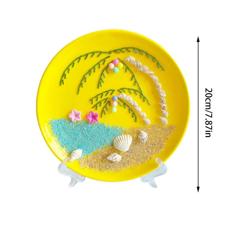 Shell Crafts For Kids Parent-Friendly Toys With Colorful Stones Kids Summer Crafts Parent-Friendly Toys Art Stuff For Children