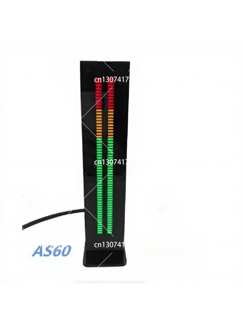 DIY Dual 60-Segment LED VU Meter Kit for Amplifier Sound Level Audio Spectrum Display
