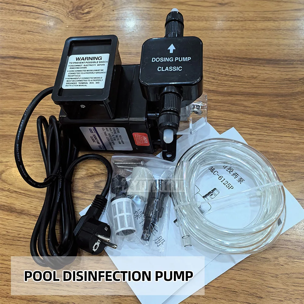 Automatic Chemical Dosing Pump for Swimming Pool Water Fertilizer New Disinfection Accessory