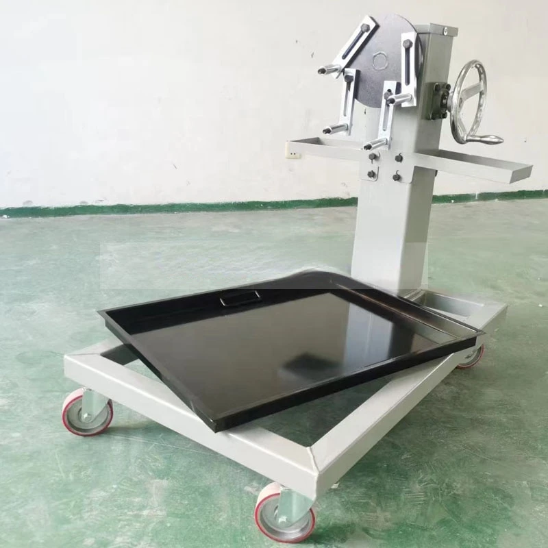 1100Lbs Engine Stand With Waste Oil  Receiving Tray 360 Degree Rotated Heavy Duty Vehicle Repairing Tools Engine Jack Rotating