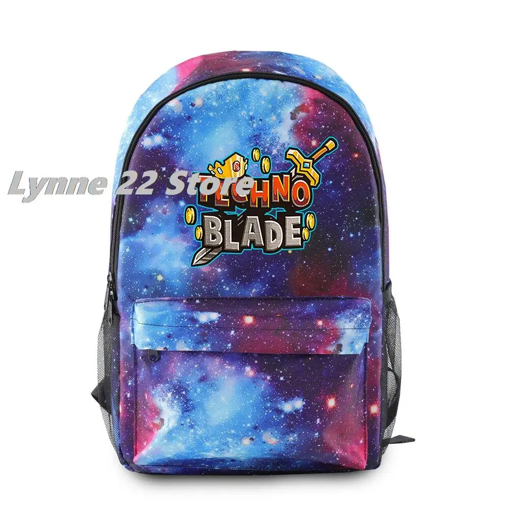 Technoblade Never Dies  Men Backpack Oxford Waterproof Women Laptop Backpack Primary Middle School Students Boys Girls Schoolbag