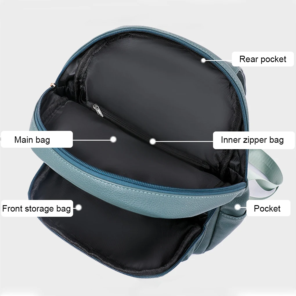Trendy Designer Backpacks Fashionable And Practical Large Capacity Female Backpacks Easy To Clean