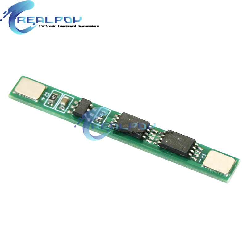 1S 3.7V 4A li-ion BMS PCM 18650 Battery Protection Board PCB for 18650 lithium ion li Battery Double MOS