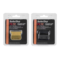 Replacement Blades For Trimmers, FX707 Replacement Blades Accessories Black Gold Hair Clipper Accessories