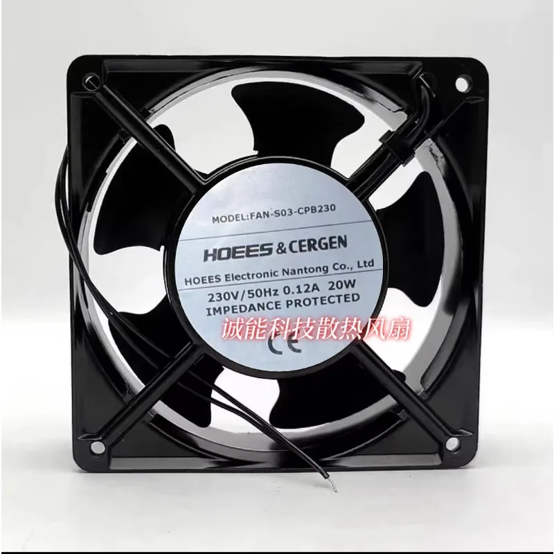 

NEW Cooling Fan FAN-S03-CPS230 230V 0.12A 20W Cooling Fan 120 * 120 * 25mm
