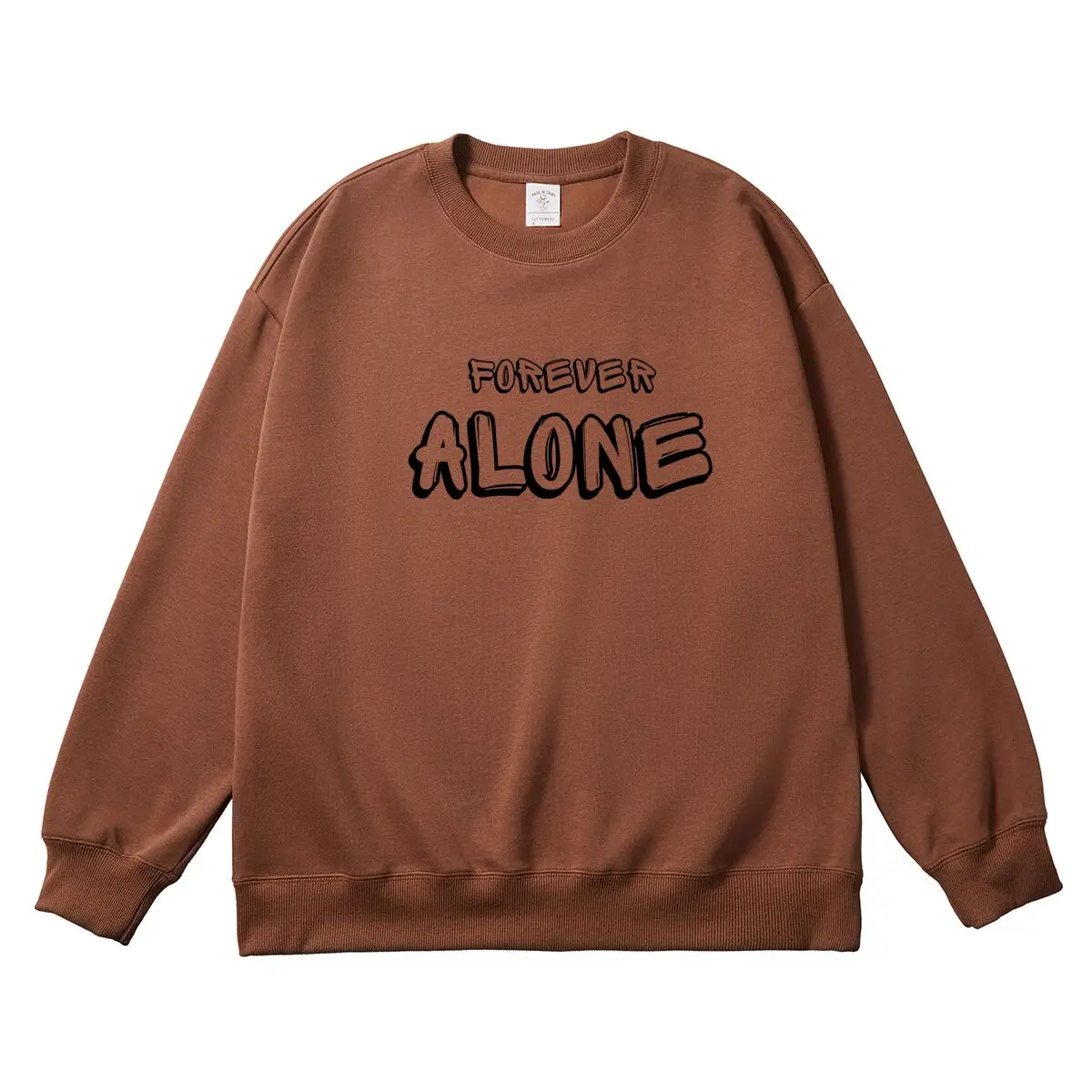 Oversized Women's Pullover New Graphic Woman Autumn Tops Female Sweatshirt Round Neck Long Sleeve Thick Clothes