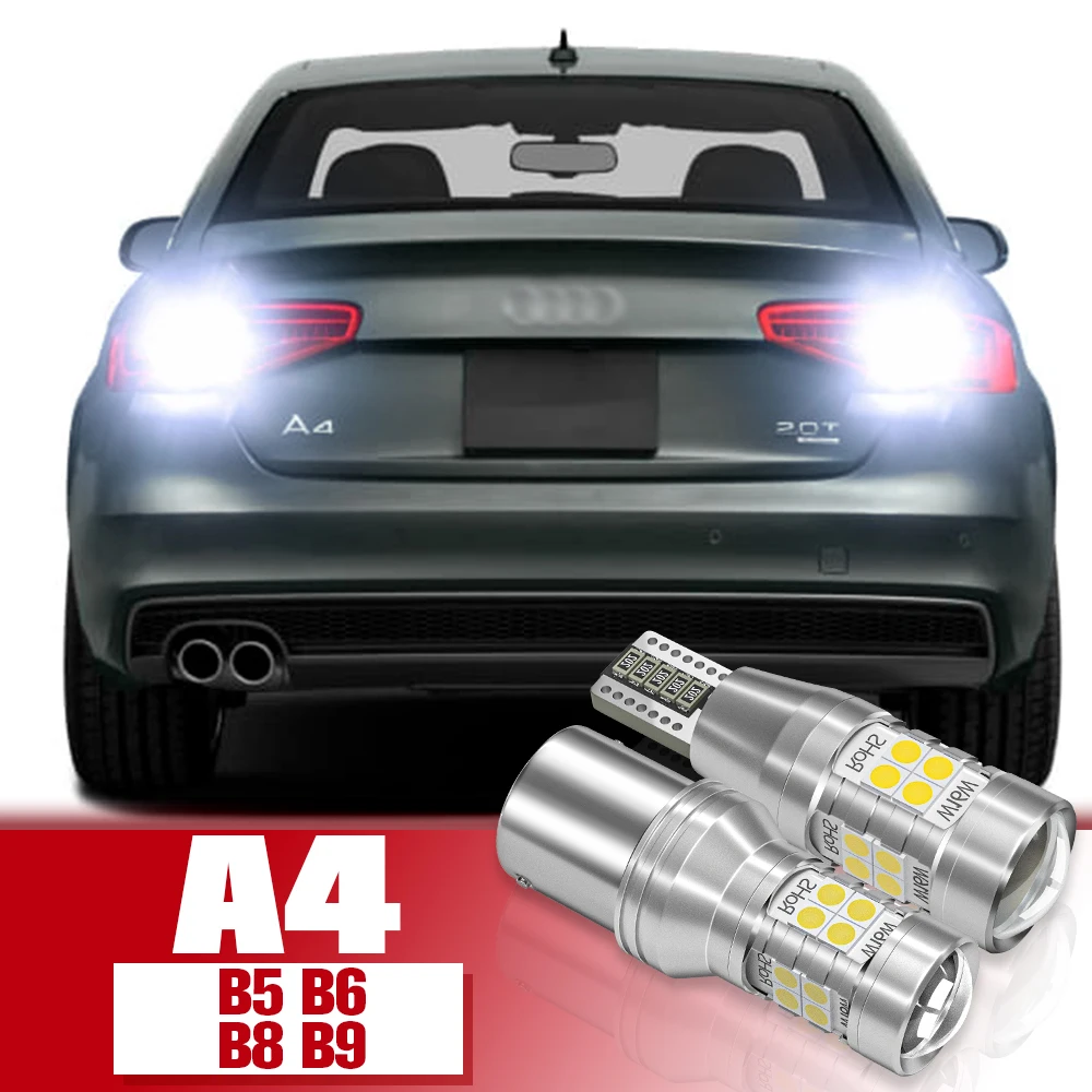 

Reverse Light Accessories 2pcs LED Bulb Lamp For Audi A4 B5 B6 B8 B9 1996-2005 2008-2019 2014 2015 2016 2017 2018