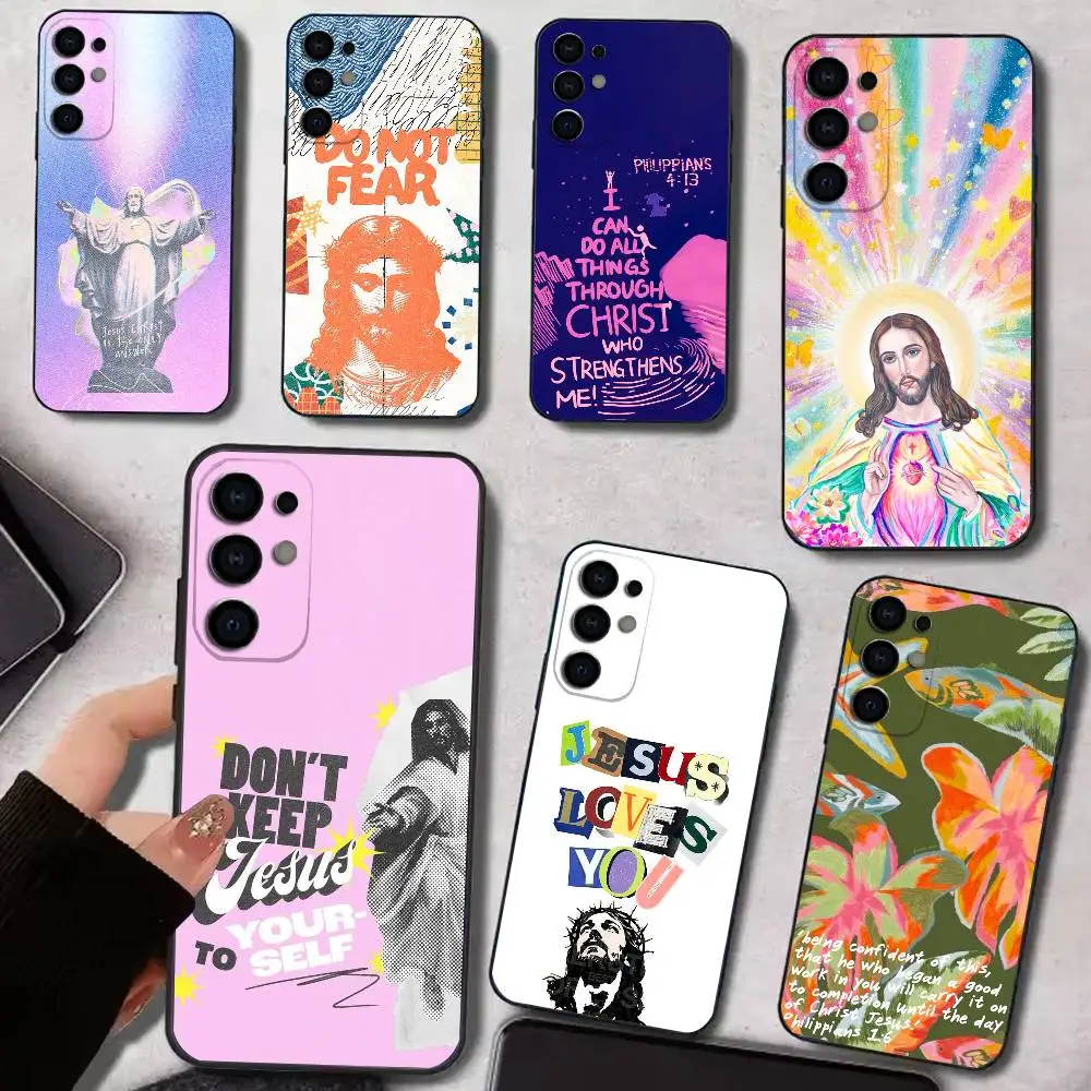 B-Bible P-Philippians Jesus   Phone Case For Samsung S25,S24,S21,S22,S23,S30,Ultra,S20,Plus,Fe,Lite,Soft Black Cover