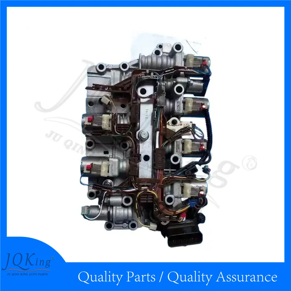 مُعاد تصنيعه 8F35 8F40 8F24 جسم صمام ناقل الحركة الأوتوماتيكي 8 سرعات مع الملف اللولبي وحزام الأسلاك لسيارة FORD 8F35