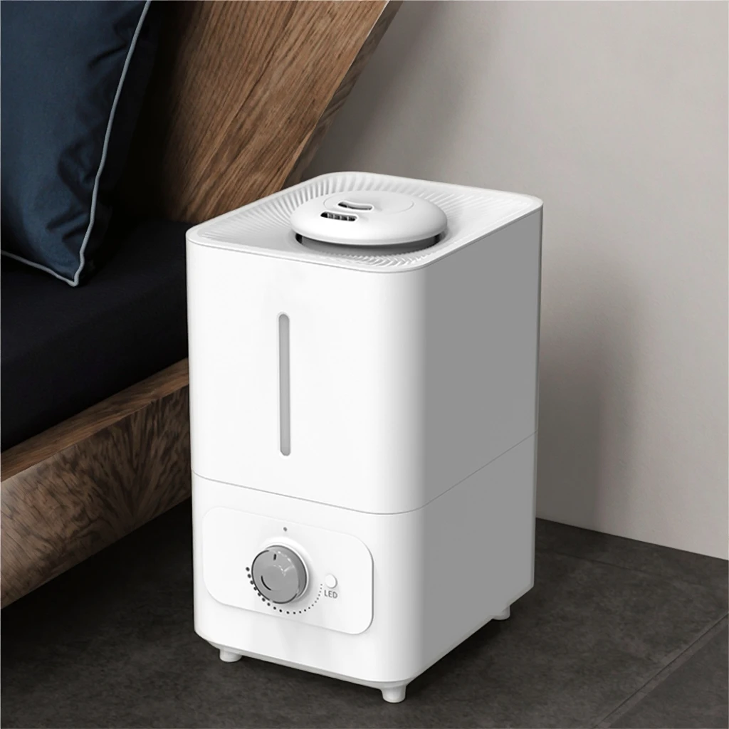 Commercial Air Ultrasonic Humidifier Aromatherapy Knob Fruit Vegetable Moisturizing Machine Large Capacity Desktop Floor Use