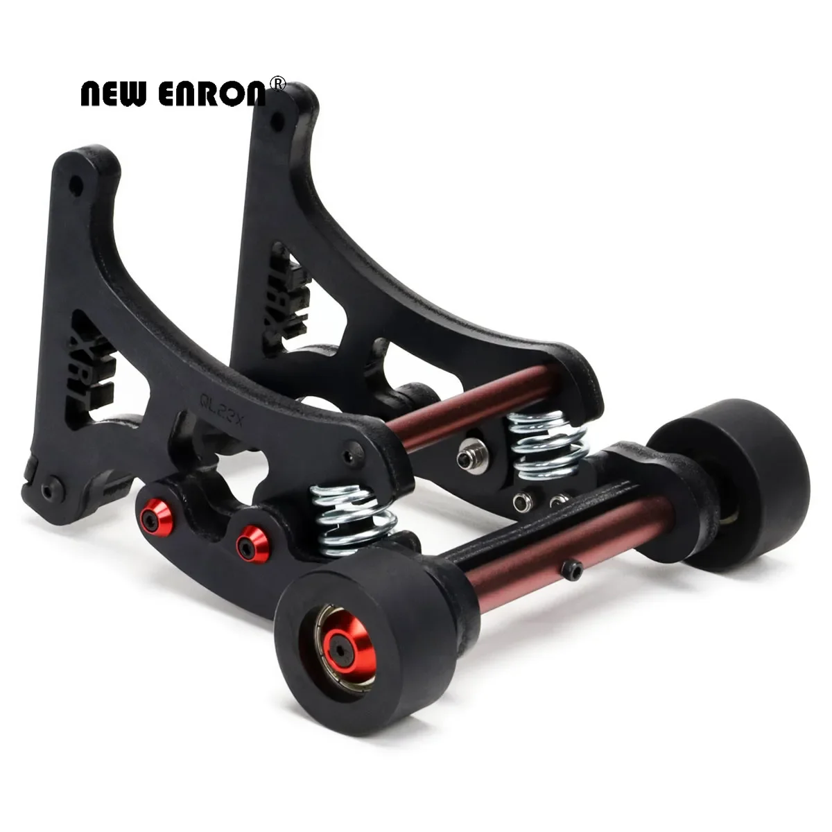 NEW ENRON 1/6 Nylon Spring Head-Up Double Wheel Tumbling Wheelie Bar for RC TRAXXAS XRT 8S 78086-4