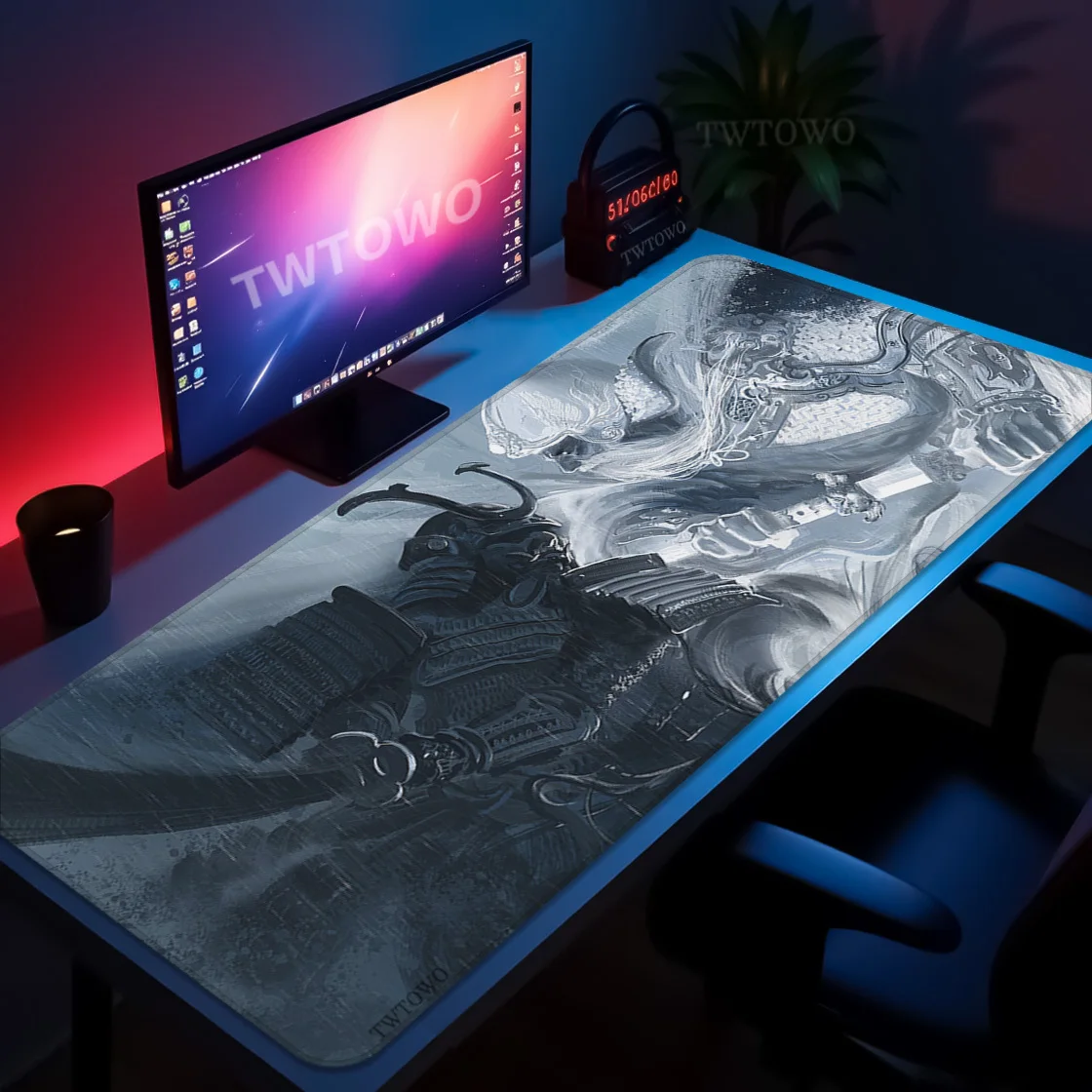 mouse-pad-gamer-japones-samurai-impressao-demanda-computador-hd-mousepad-xxl-tapete-de-borracha-natural-antiderrapante-mouse-tapetes-de-mesa