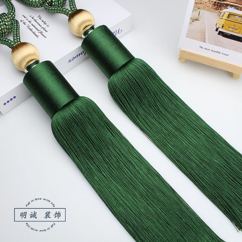 Simple and Modern Curtain Tiebacks Straps Ropes Curtains Tassels Bandages Brushes Curtain Accessories