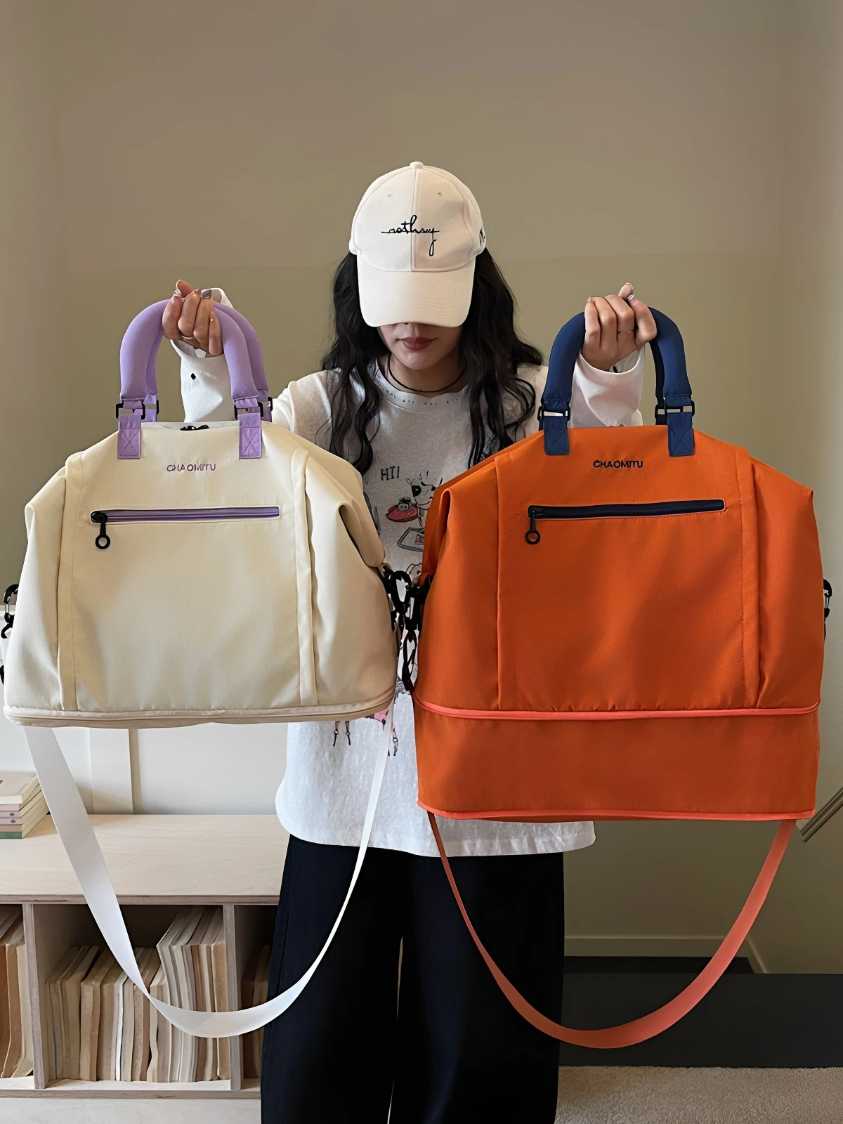 fashionable-large-capacity-travel-bag-for-men-and-women-short-trip-sports-fitness-crossbody-bag-lightweight-portable-luggage