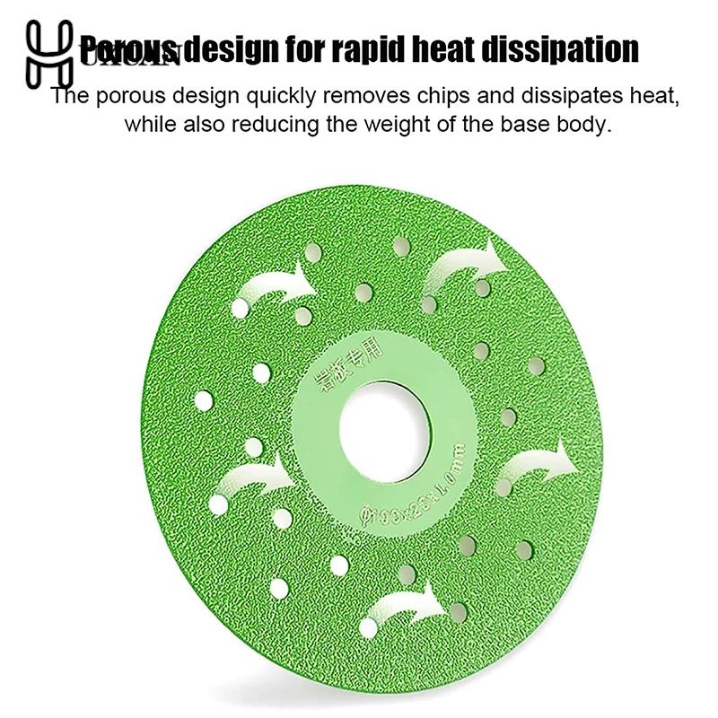 1/3Pcs Glass Cutting Disc 100/115mm Saw Blade Diamond Jade Wine Bottle Ceramic Polish Angle Grinder Machine Glass Cutting Wheel
