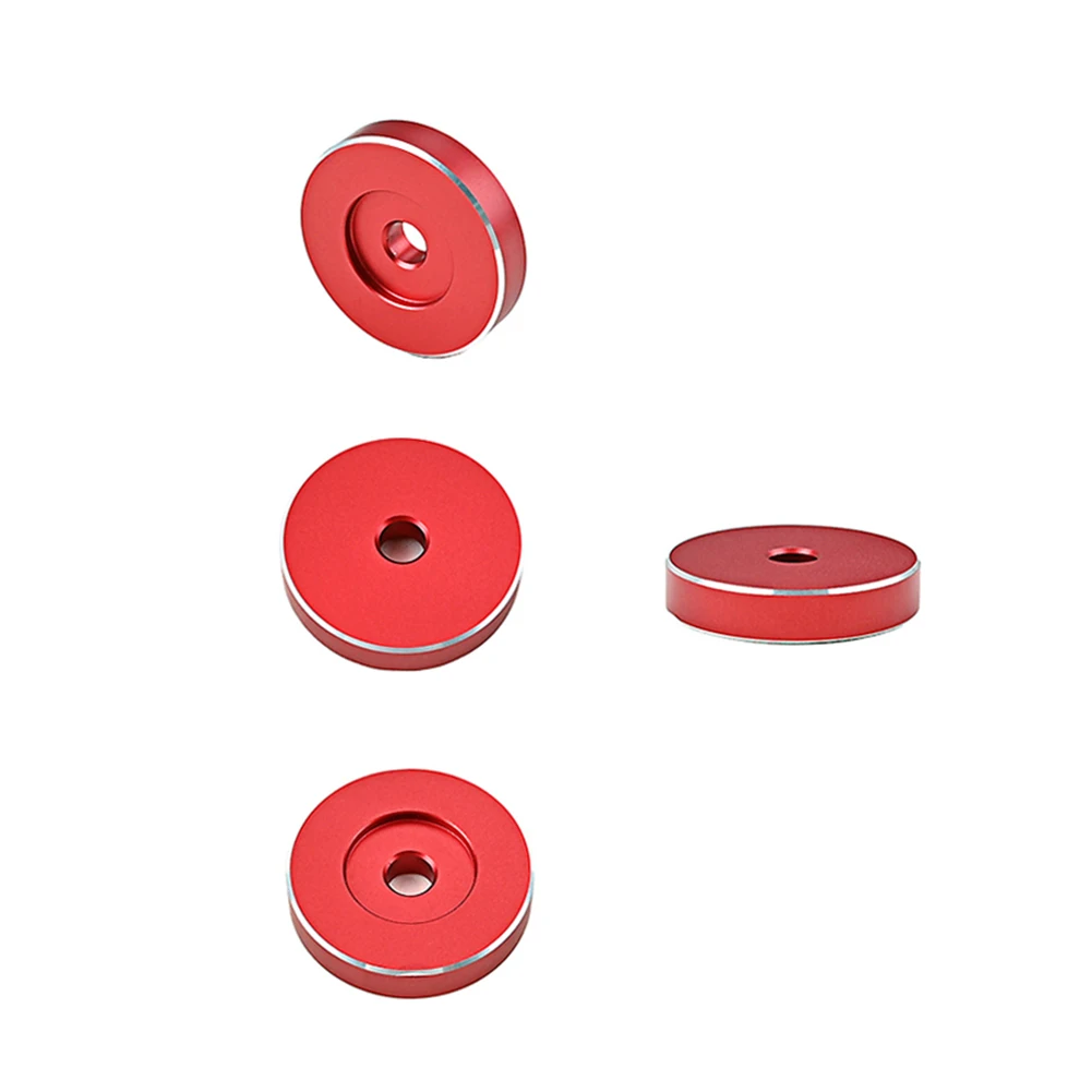 Turntable Adapter Solid Aluminum Vinyl Record Turntables Adapter 7 Inch 45 RPM Middle Adaptor Durability Phonograph Accessories