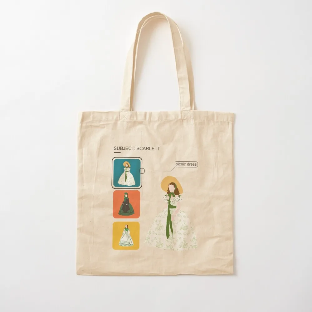 Dressing up 101, with Scarlett Tote Bag Shopper handbag Canvas bag bag for beach large tote