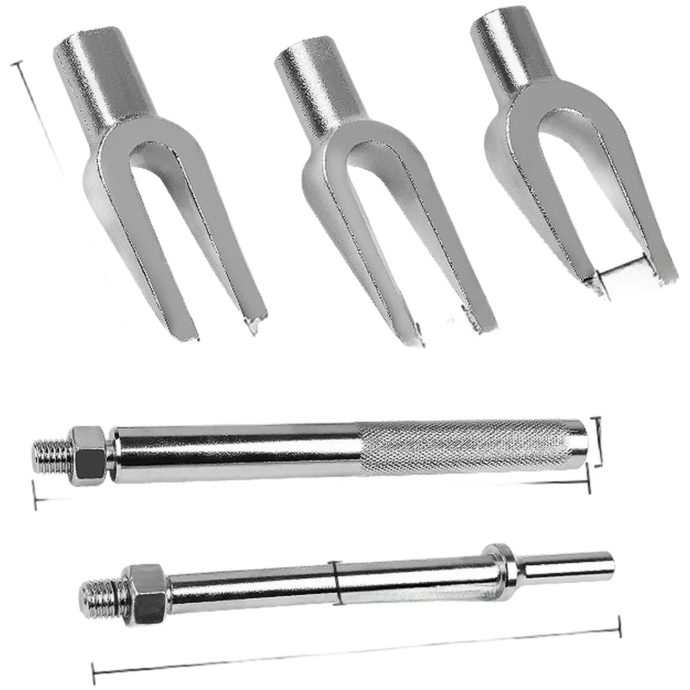 5 Piece Fork Ball Joint Separator Puller Remover Set Chrome Vanadium Steel For Tie Rod Control Arm Car Repair Hand Tool Kit