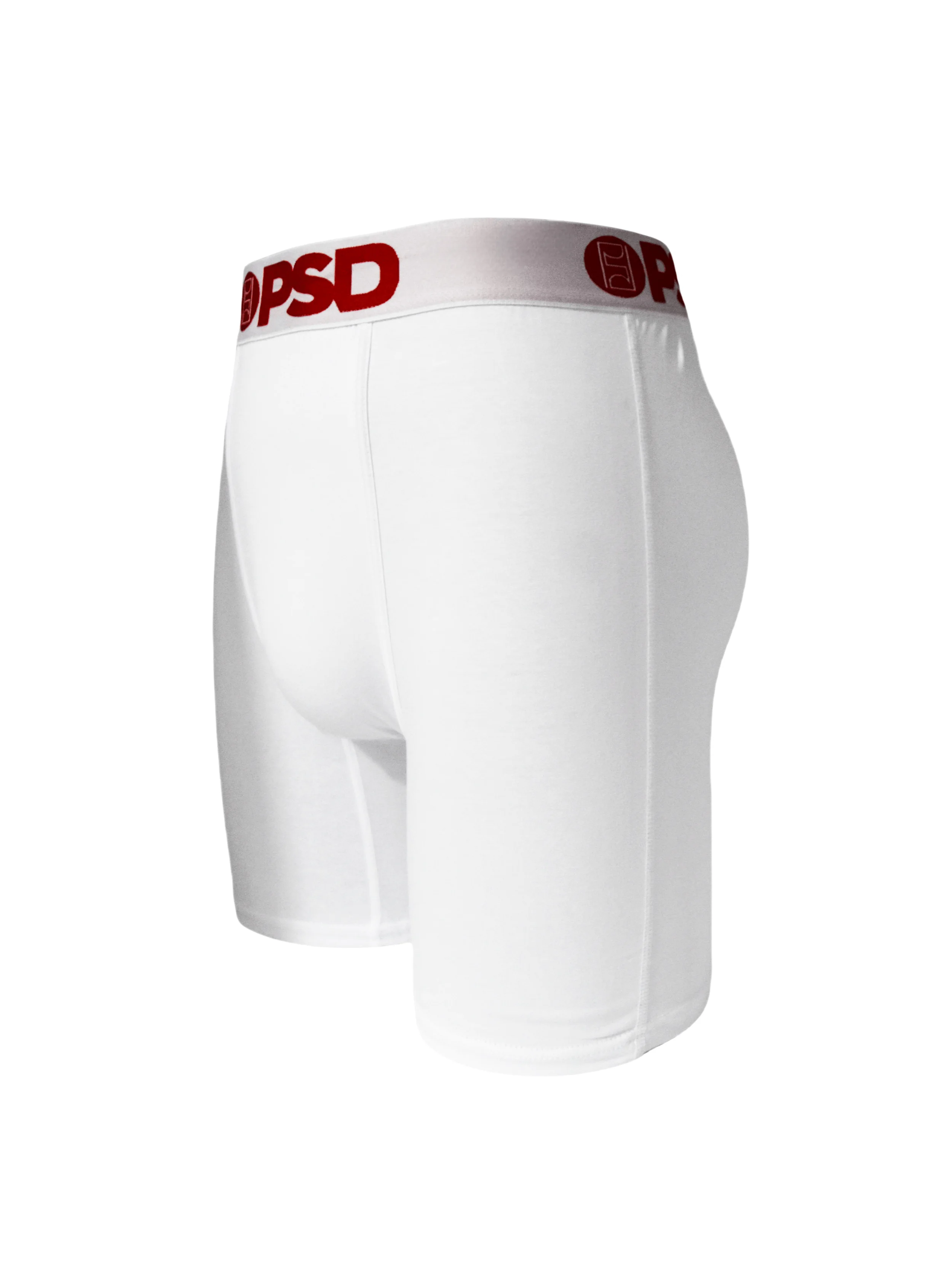 Boxer Sexy en Coton pour Homme, Sous-Vêtement Respirant, Couleur Unie Blanche