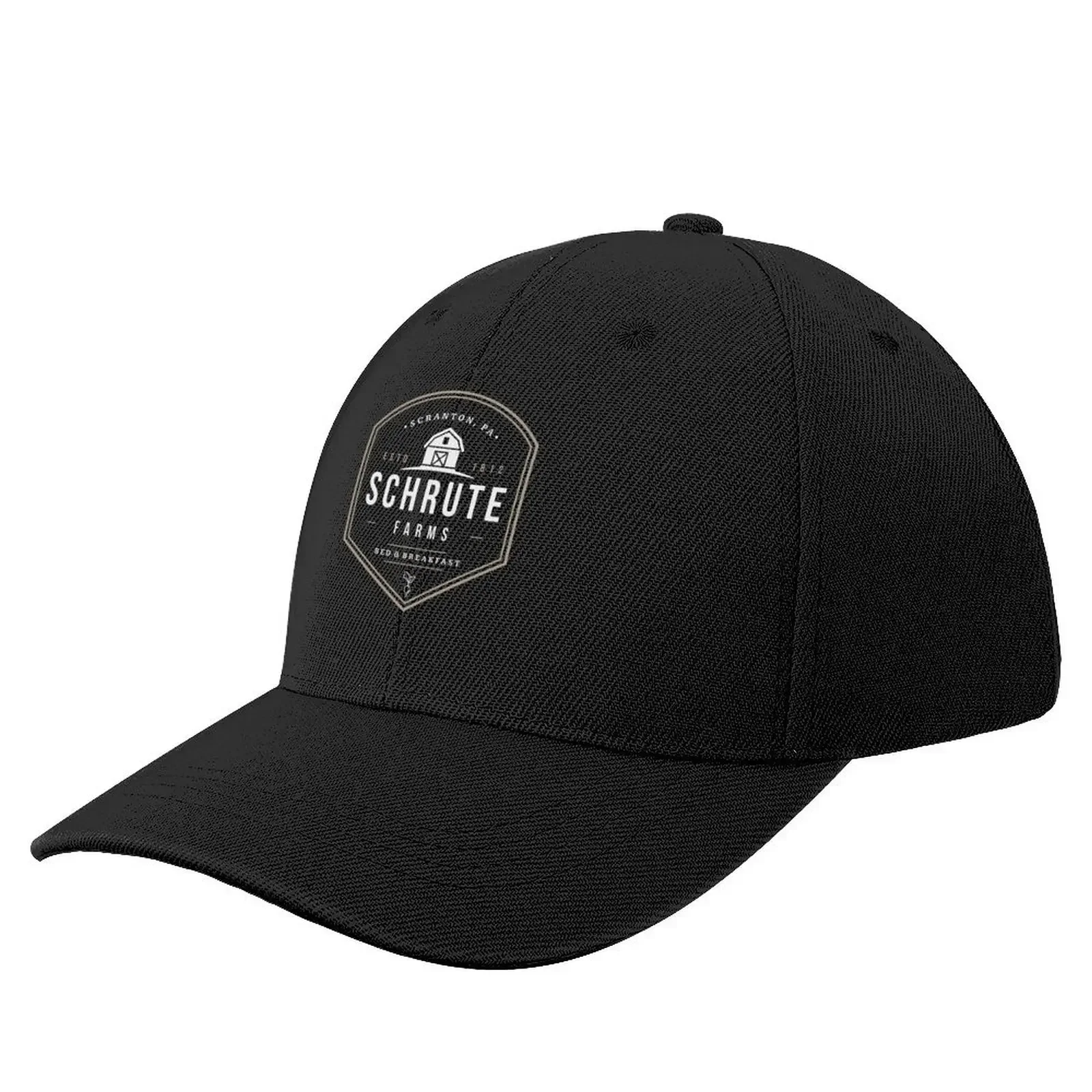 Schrute Farms Bed & Breakfast - modern vintage logo Baseball Cap New In The Hat Military Cap Man black fishing hat Girl Men's