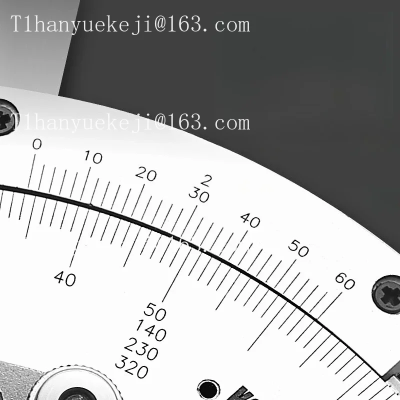 High Precision Angle Ruler 320 Degrees Multifunctional Stainless Steel Industrial Protractor Angle Gauge Measuring Tool