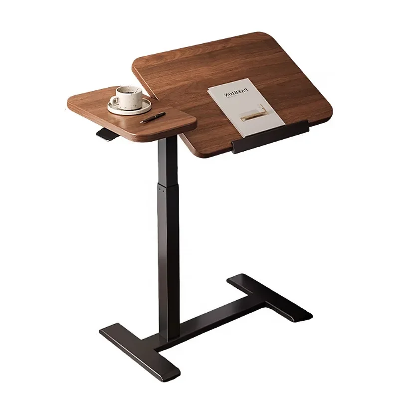 

Removable lifting computer home desk, student writing bedroom office flip side table