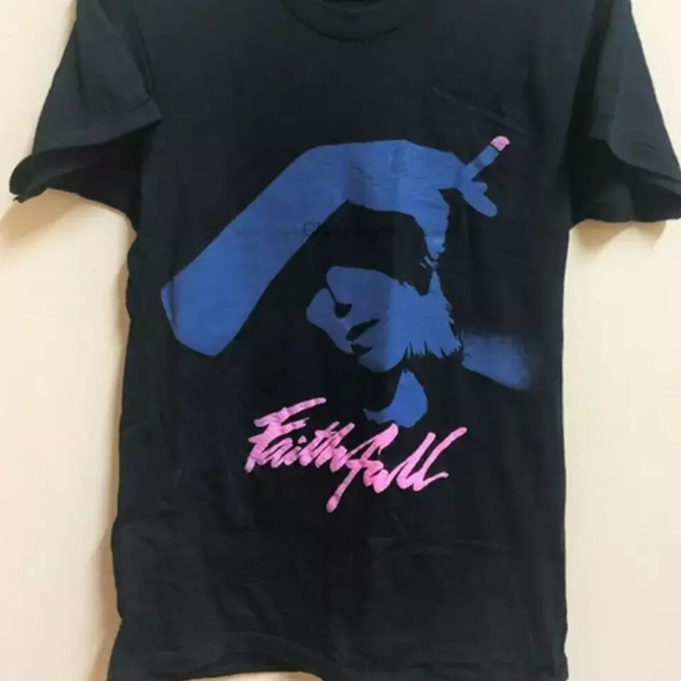 Marianne Faithfull smoking retro T-shirt black Unisex S-5Xl