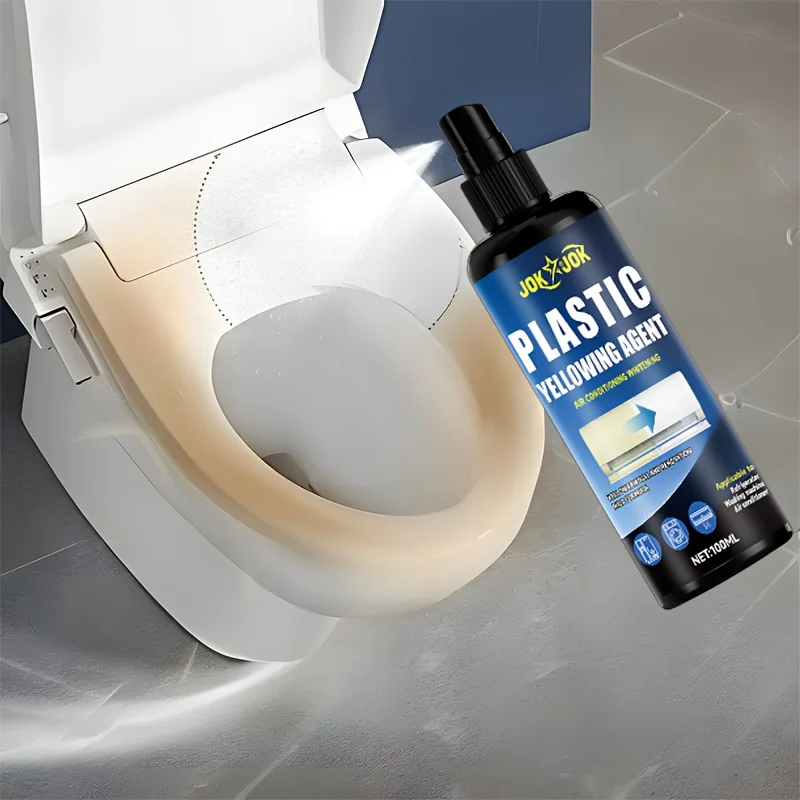 Multi-Purpose Plastic Stain Remover Spray,Car Appliance Panel Refresher, Oxidation Whitening Solution for Cars, Air Conditioners