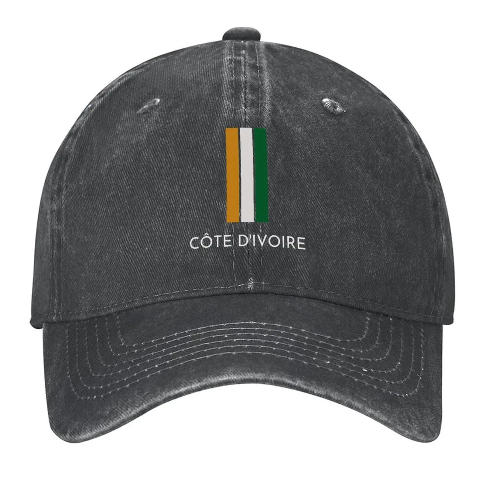 

2026 Ivory Coast Flag Baseball Cap Custom Caps Golf Cap Luxury Cap Fashionable Women Hats Men's