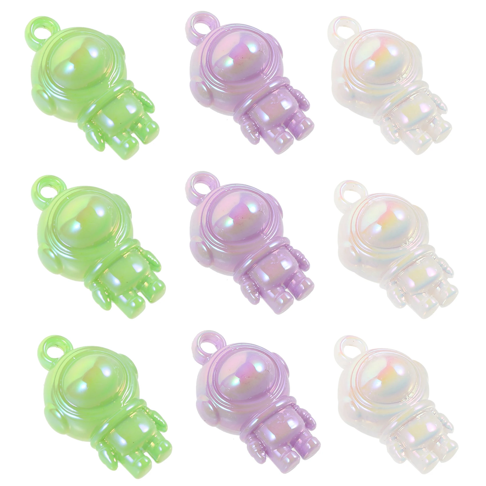 

30Pcs DIY Astronaut Acrylic Charms Handmade Pendants Earrings Necklace Bracelet Accessories Decorations Astronaut Charms