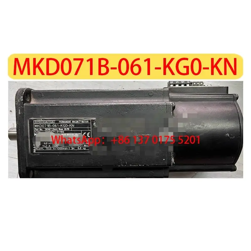 

MKD071B-061-KG0-KN Б/у серводвигатель, проверен, исправен, быстрая доставка.