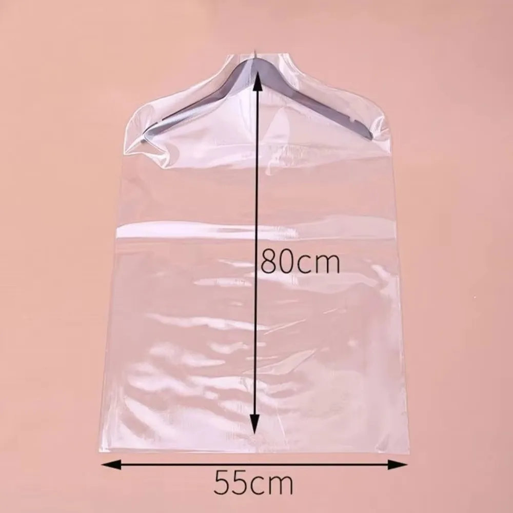 Durable Clear Clothes Covers PVC Multiple Size Protection Case Dust Moisture Proof For Garment Coat Jacket Shirt Suit