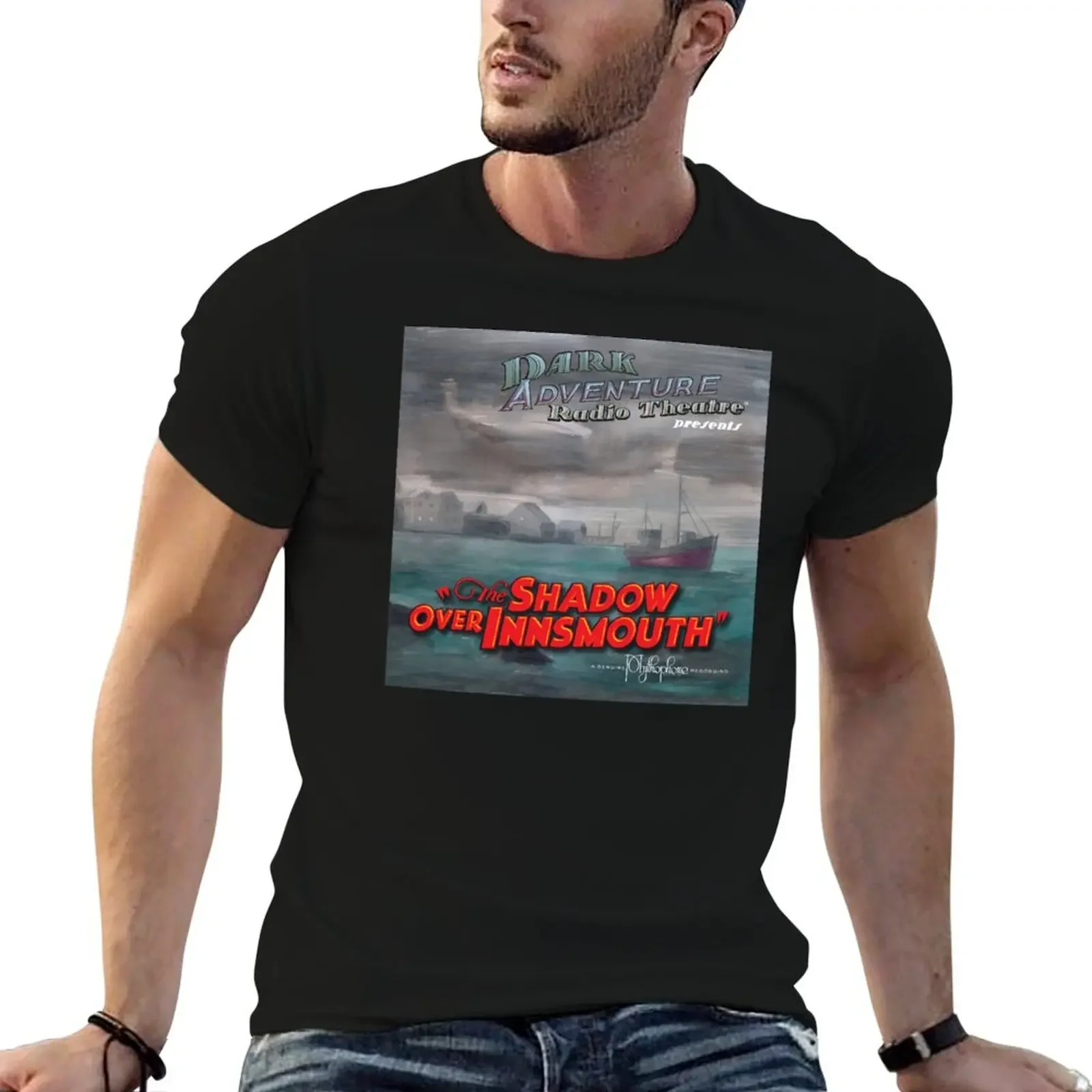 DART?: The Shadow Over Innsmouth T-Shirt cotton graphic tees sublime men t shirts