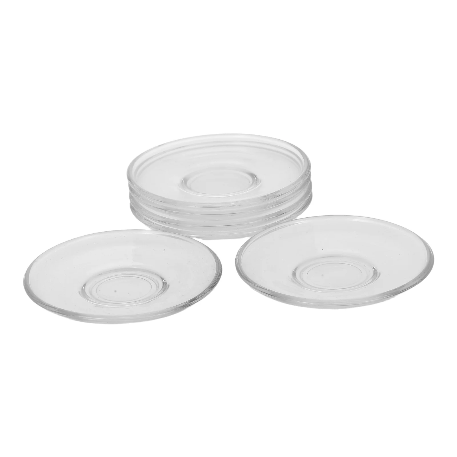 

6 Pcs Roller Coaster Saucer Travel Saucers Tea Cup Mat Table Coasters for Drinks