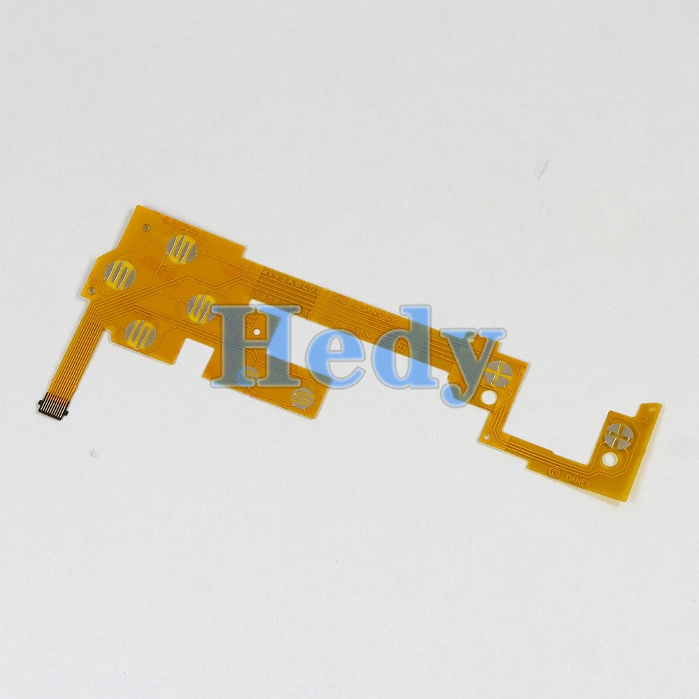 10PCS Left Right Conductive Film For Wii U for WiiU Pad Controller Key Button Flex Cable Ribbon Cable