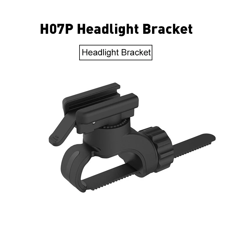 Bicycle Headlight Holder Helmet Light Bracket Gopro Adapter Headlight Wire Switch Ultra-Light Quick Mount Bike Front Light Stand