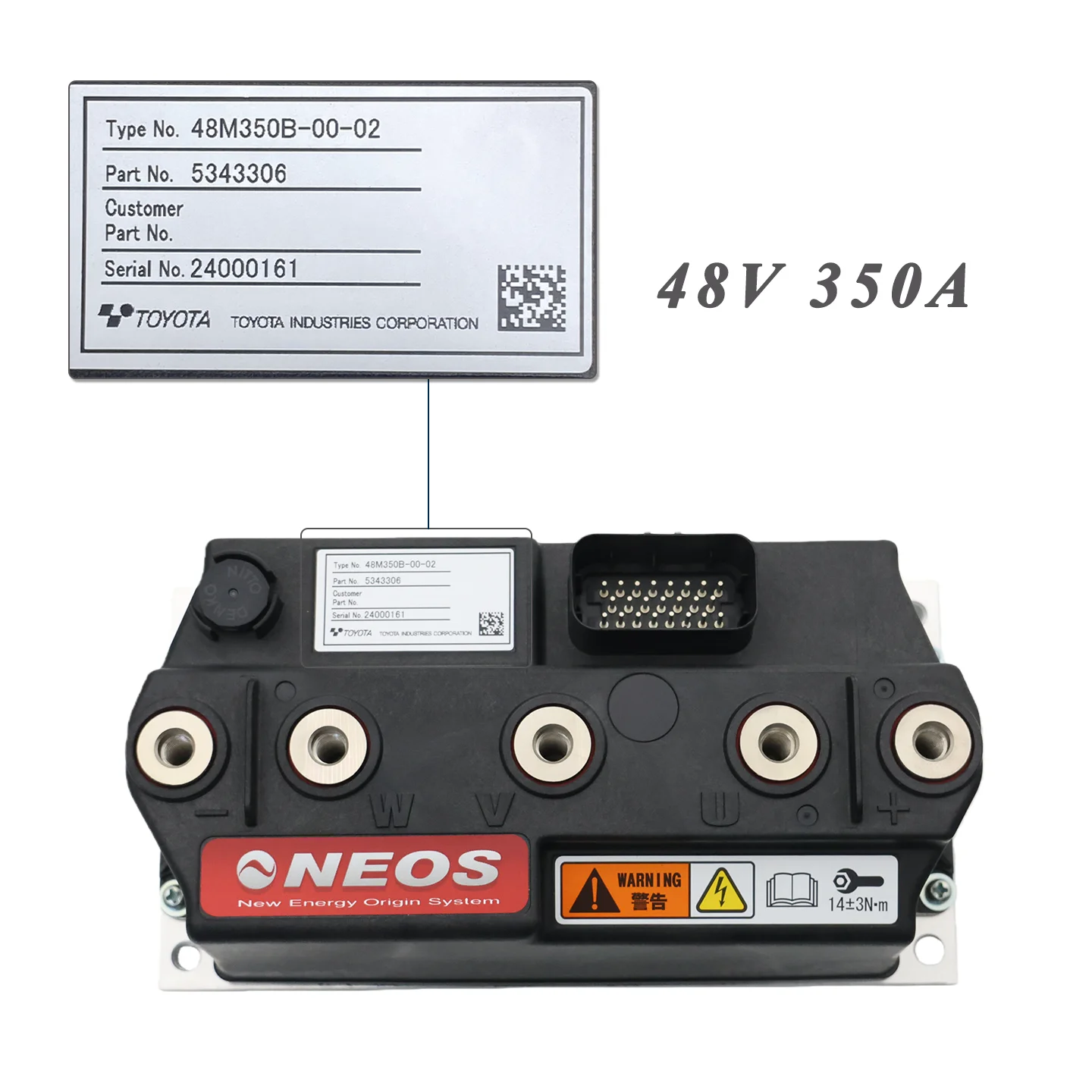 Golf Cart Parts Toyota 48V 350A Communication Controller for Lv Tong Electric Vehicle  OEM 3.03.003.000021