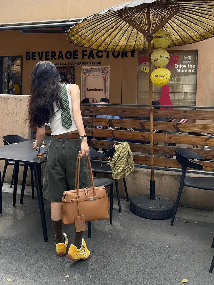 กางเกงยุทธวิธีสไตล์ทหารอเมริกันสำหรับผู้หญิง หลายแบบ 5 ชิ้น ชุดฤดูใบไม้ร่วง-ฤดูหนาว ทรงเข้ารูป ใช้งานได้หลากหลาย