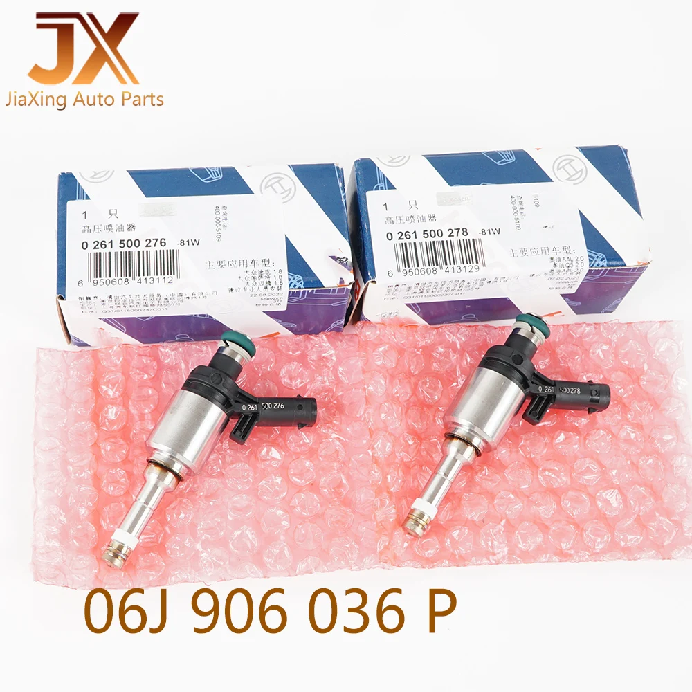 4PCS 06H906036G Engine Fuel Injectors Valve Set For EA888 GEN2 1.8T2.0T VW Golf GTI Passat B7 Tiguan Audi A4 Q5 A5 A6 0261500278