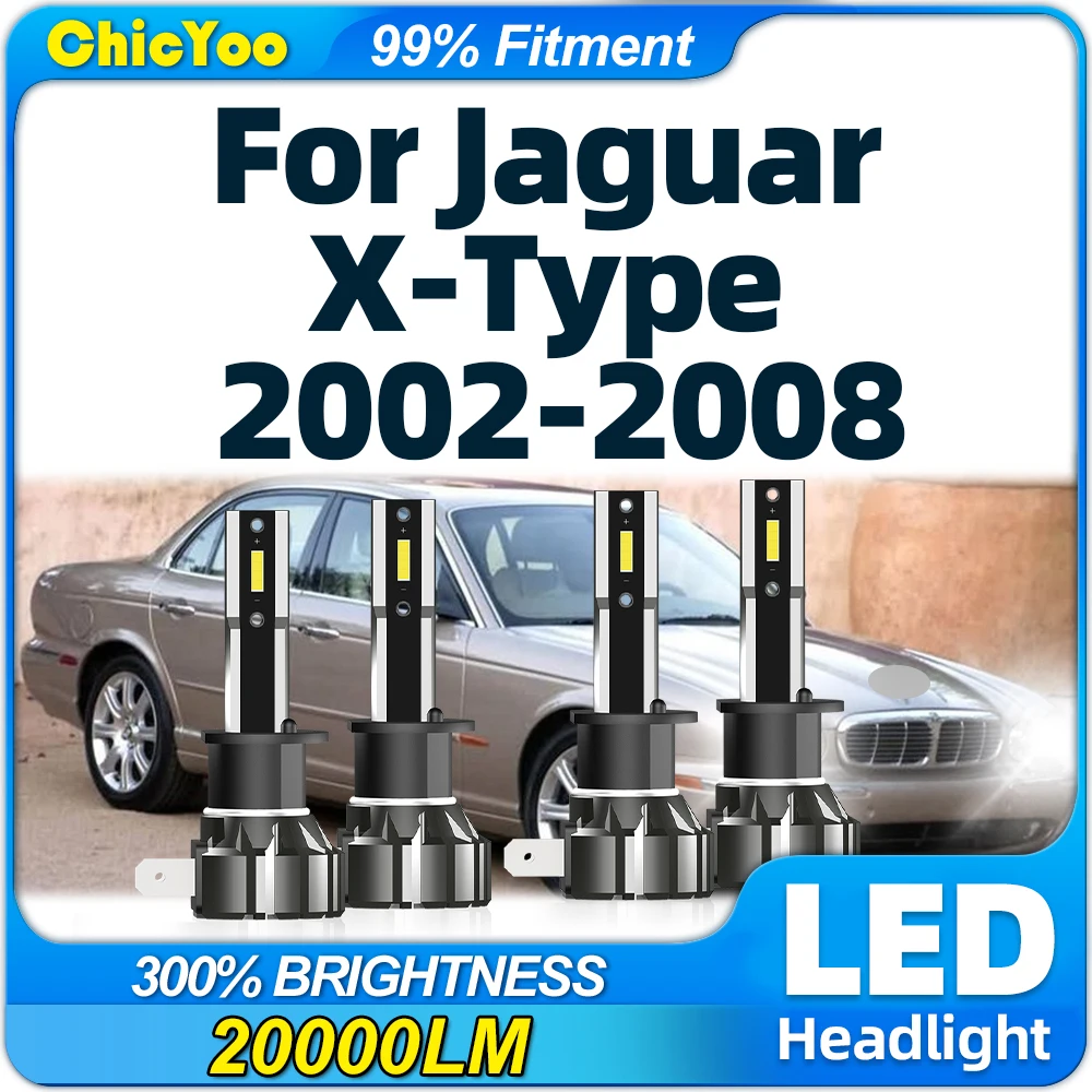 

Canbus LED Headlight 40000LM High Low Beam Car Lamps 6000K CSP Auto Lights 12V For Jaguar X-Type 2002-2004 2005 2006 2007 2008